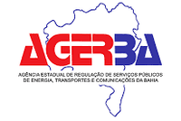 Selo AGERBA — agência estadual que regula o transporte de passageiros na Bahia